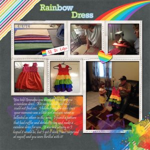 Rainbow Dress