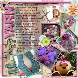 It's all about the yarn!