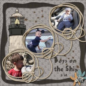 Boys on the Ship!