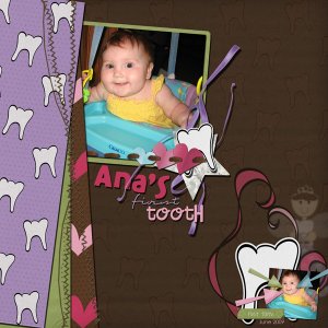 first tooth