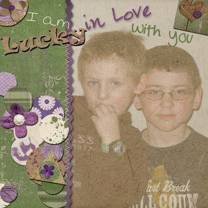 I am lucky in love with you