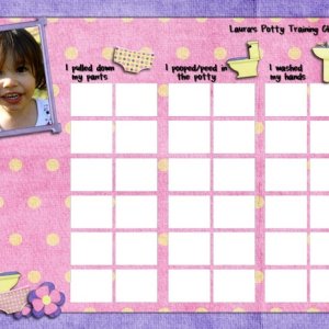 Laura's Potty Training Chart