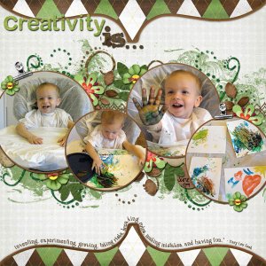 Creativity is. . .