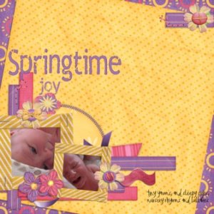 Springtime joy