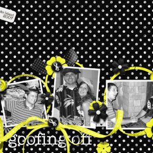 Goofing Off