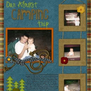 Our Almost Camping Trip