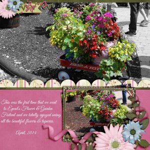 Wagon-Flowers