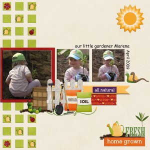 our little gardener marena