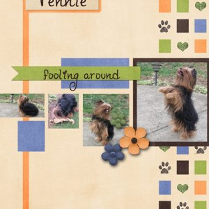 Pennie fooling around