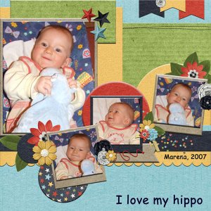 I love my hippo