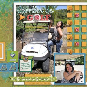 Golf Cart at the Office