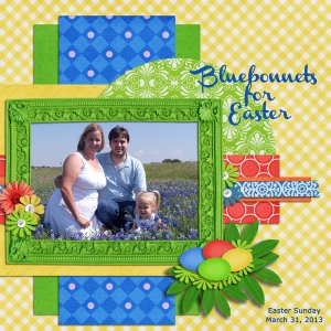 Bluebonnets for Easter
