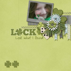 Savannah Finds a Four Left Clover