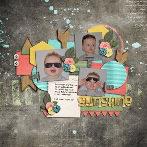Pixelily Designs - Happy / Template Galore - Bundle #2 FreeStyle 2 TP3