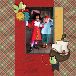 Captain Hook + Smee
