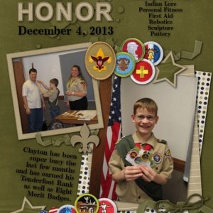 Court of Honor Dec 2013