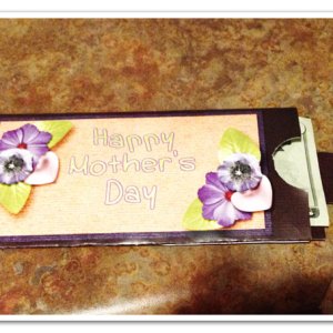 Happy Mothers Day Money Holder