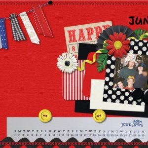June Happy Desktop