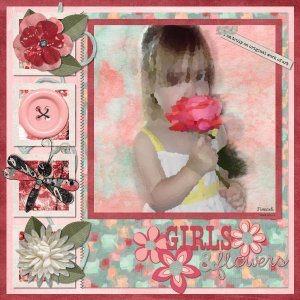 Girls + Flowers