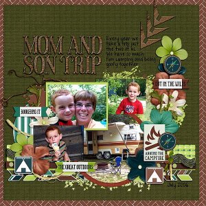 Mom and Son trip