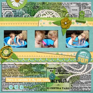 Pixelily Designs - Here comes the sun / Template: Lissy Kay Designs - Take 
