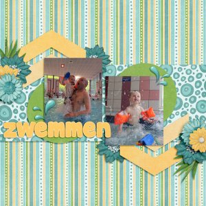 Cathy K Designs - Splash / Little Rad Trio - Chevrons TP4