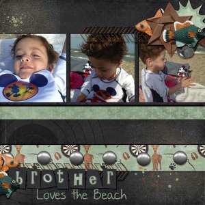 Brother Loves the Beach