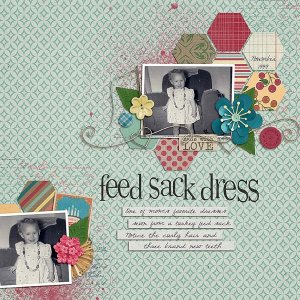 Feed Sack Dress