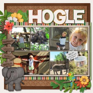Trip to the Zoo! Page 1