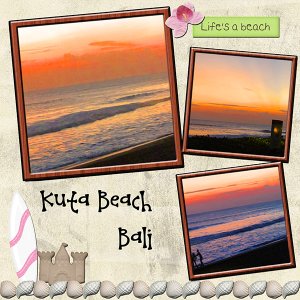 Sunset at Kuta