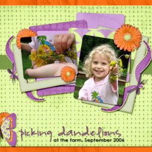 Picking Dandelions