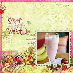 Sweet Fruit Smoothies