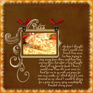 i'd miss pizza