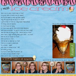 I miss ice-cream