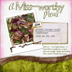 A miss-worthy meal