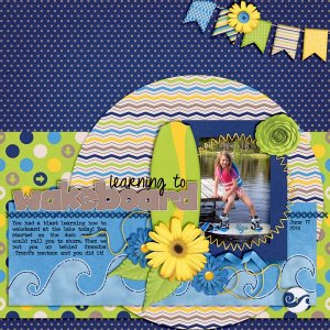 learning to wakeboard