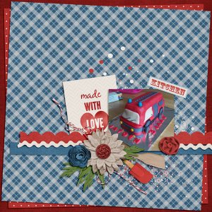 Aprilisa Designs - Homemade Heartmade / Little Rad Trio - One Two Buckle TP