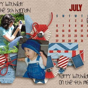 July Desktop Challenge