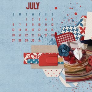 July Desktop