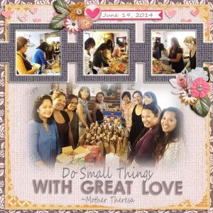 With Great Love