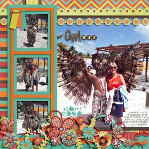 Costa Maya Owl and me