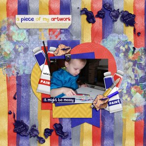 Pixelily Designs - Crafty and Messy / Aprilisa Designs - Summer Nights TP1 