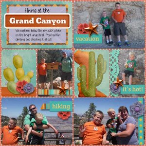 Hiking at the Grand Canyon