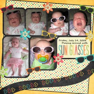 alayna in sunglasses