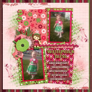 Watermelon Dress