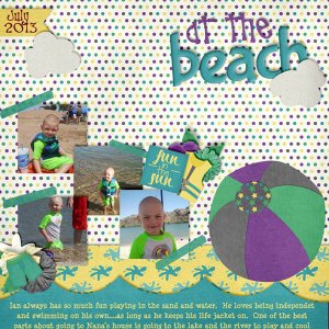 At the Beach