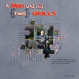 Man and Grill