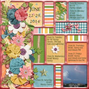 June 22-29, 2014 Weather