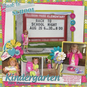 First Day of Kindergarten!