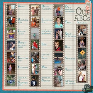 August Brush Challenge - A to Z